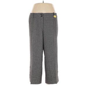 Talbots Tweed Grey Trousers - size 18p Petite (estimated)
